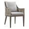 Armen Living Silvana 5 Piece Gray Aluminum Outdoor Dining Set with Gray Fabric 840254332935 - alternate 2
